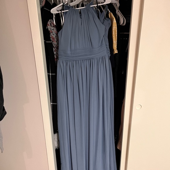 Slate. Size 6. Bill Levkoff dress. - Picture 2 of 2
